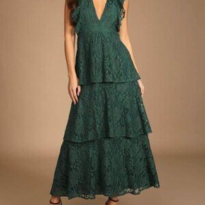 Emerald Green Maxi Dress